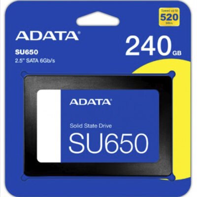 DISCO SÓLIDO ADATA  SU650 DE 240GB