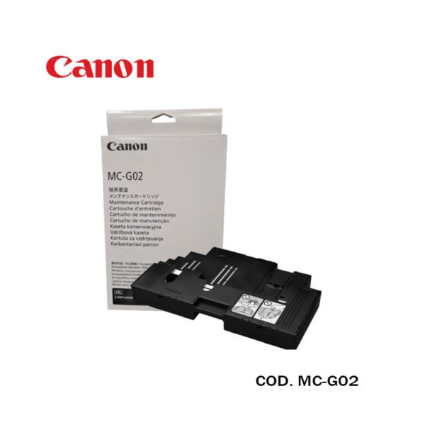 CAJA DE MANTENIMIENTO ORIGINAL CANON MODELO MC-G02
