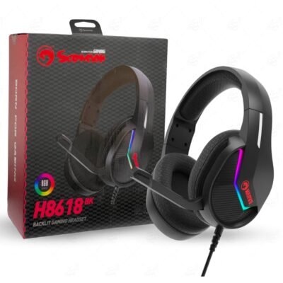 HEADPHONE MARVO H8618 BK